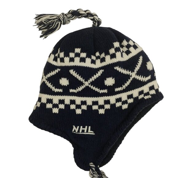 NHL Mighty Mac Sports Nordic Knit Montreal Canadiens Hockey Hat 4-6x - Picture 6 of 10